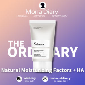 🌸100% Authentic🌸 The Ordinary Natural moisturizing factors + HA 30ml/100mlauthentic highly moisturizing hydrating repairing damage delicate skin【Ready stock】