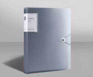 A4 Clear Multi-Layer Document Folder with Transparent Sleeves for Certificates Exam Papers & Student Art Portfolios Versatile File Folder for Organizing Important Documents