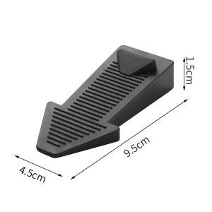 OKDEALS Silicone Door Stopper Anti Collision Wall Protectors Doorstop Fixed Floor Holder Bedroom