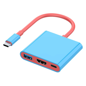 Loại đa cổng C Adapter với 4K6 0Hz truyền tải video pd100w và và USB3.0 cổng cho liền mạch thiết bị kết nối