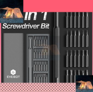 Rec Multifunctional High Torque 44In1/25in1 Silent Screwdriver Set,Precision Screwdriver Kit,Repair Tool Set for Laptop Computer Phone Macbook Glasses Watch Sunglasses