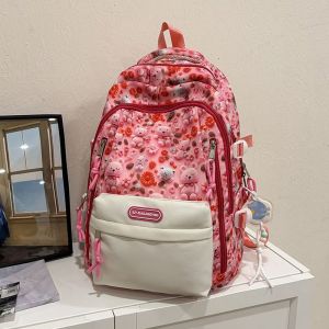 JIVIVIL Thời Trang Nylon Ba Lô Dây Kéo Đóng 2025 Mùa Hè Loạt