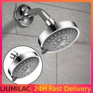 4inch Adjustable High Pressure Shower Head Bathroom Rainfall Water Sprayer Tools