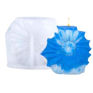 Ocean Styles Molds Ornament Molds 3D Conch Silicone Mould Plasters Molds Casting Molds Epoxy Resin Molds