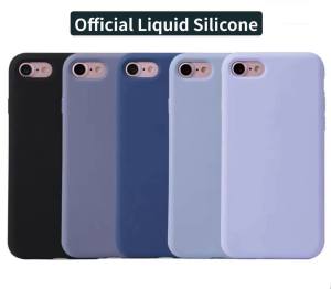 Silicone liquid lint soft casee For iPhone 6S 6plus 6splus iPhone 7 7plus 8G 8plus X XS XsMax XR iPhone 12 pro max 12 mini iPhone 11 pro max