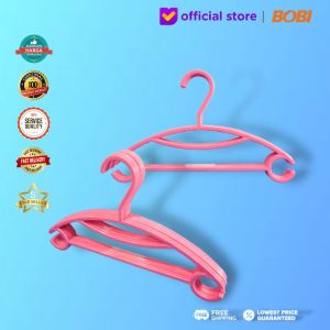 Gantungan Baju Per Ikat / Gantungan Termurah Kualitas Terbaik Bagus / Warna Random