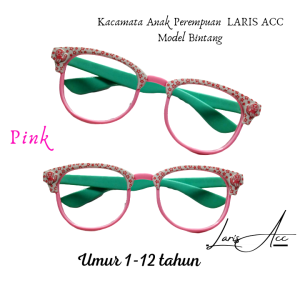 Kacamata fashion anak LUCU gambar Bintang High Quality / NYAMAN di pakai untuk anak anak perempuan atau wanita / Terbuat dari bahan plastik bisa untuk umur 1-12 tahun  / bisa [COD]