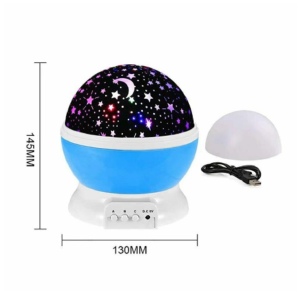 Graha Galeri - Lampu Proyektor Dengan Speaker Langit Malam Bintang Galaxy Nebula Lampu Tidur