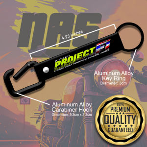 THAI Concept Keylace KeyChain Key Holder for Motorcycle With Carabiner Hook and Key Ring