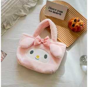TAS BAHU WANITA TOTEBAG MOTIF BONEKA LUCU IMUT BAHAN LEMBUT