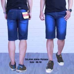 CELANA JEANS PENDEK PRIA DEWASA 7/8 CELANA PENDEK JEANS COWOK DEWASA 7/8/celana JEANS pria dewasa size 26-38