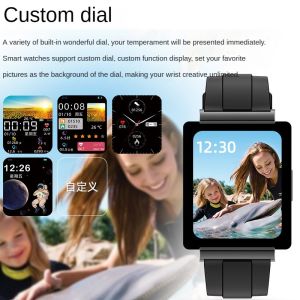 Smart Bracelet Tron Blood Oxygen Temperature Access Control Heart Rate Blood Sugar Smart Watch