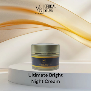 VIV BEAUTY Ultimate Bright Night Cream cream glowing