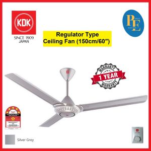 KDK 60" Regulator Type Ceiling Fan - K15W0-SL