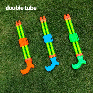 【Local Delivery】Funny Long Range Water Guns Pull-push Pump Type Summer Outdoor Beach Pool Party Toys Water Blaster Shoot Safe For Kids & Adults