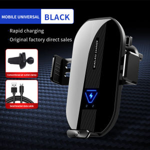30W Car Wireless Charger Automatic Car Mount Phone Holder For iPhone 14 13 12 X Xiaomi Fast Charging Infrared Induction