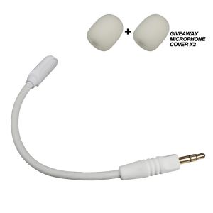 Mic For Havit H2002D H2002E H2002S H2008D H2015D H2030E H2038U No-latency High-fidelity Cardioid Noise-Canceling Microphone