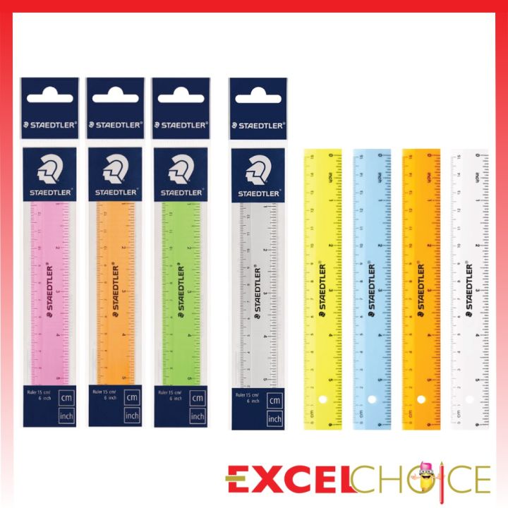 Stadler Ruler สเต็ดเล่อร์ ไม้บรรทัด 15ซม. Staedtler Ruler (15cm.) | Lazada.co.th
