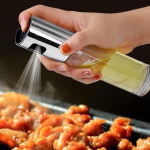 BBQ Baking Olive Oil Gravy Grill Condiments Dispenser Sprayer Spray Bottle Home Zania Oil Spray Glass Bottle Mist Sprayer for Kitchen