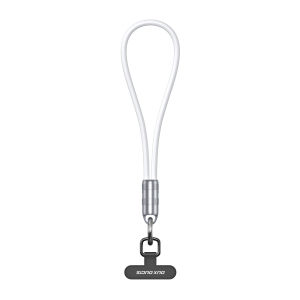 Dux Ducis LCBA Series Type C To C 2-in-1 Lanyard + 60W Fast Charging Cable - Travel Orange White 30cm Data Transfer iPhone 27W Charger Mobile Phone Hand Wire High Speed Zinc Alloy Copper Good Quality Cheap High