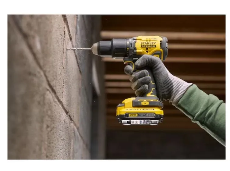 Stanley fatmax v20 18v combi drill 2 batteries sale