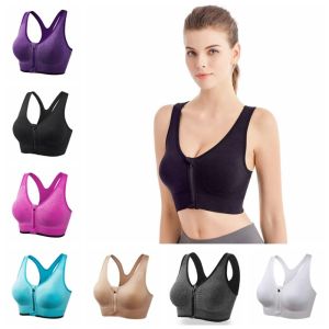 SEEMAY Non-steel Ring Sports Bra Top Quick-drying High Shockproof Yoga Bra Fitness Underwear Breathable Yoga Top Vest Push Up