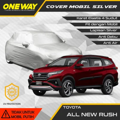 BISA COD - All New Rush Terios 2018 Sarung Mobil Penutup Tutup Selimut Mobil Silver Coating Body cover Mobil