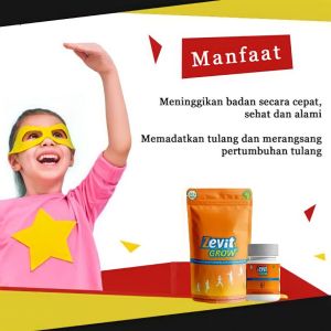 (BISA COD) ZEVIT GROW - SUPLEMEN PENINGGI BADAN TERBAIK SUSU PENINGGI BADAN