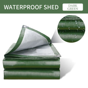 Thickened Tarpaulin Waterproof with Reinforced Eyelets and Free Rope Anti-Aging with holes not afraid of tearing tulda trapal makapal tolda waterproof makapal trapal waterproof heavy duty