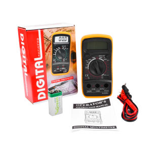 【มาถึงภายใน 3 วัน】 HT123 มัลติมิเตอร์ความแม่นยำสูงการทดสอบแรงดันไฟฟ้า AC / DC 600V ดิจิตอลมัลติมิเตอร์