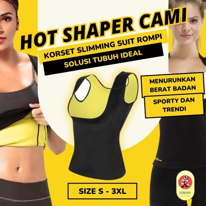 Korset Slimming Suit Rompi Baju Hot Shaper Hotshaper Cami Camisole
