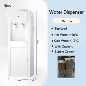 TIXX Water Dispenser Compressor Dispenser  24h cold water cooling 99% Disinfection Top load
