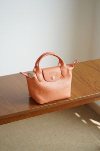 24 Xtra series limited color LOGO embossed cowhide dumpling bag womens bag mini crossbody hand makeup bag