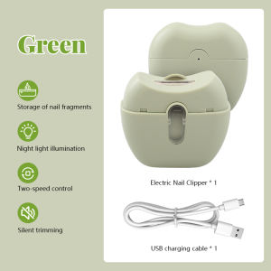 🇸🇬 Electric Nail Clipper Smart electric nail trimmer Nail cutter electric Home Use Automatic Nail Clipper Rechargeable Safe For Anyone