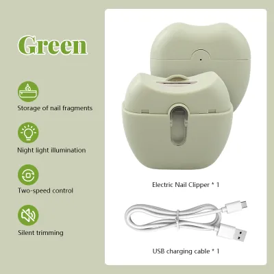 ⭐Fast Delivery⭐ 6-in-1 Electric Baby Nail Trimmer Safe Nail Trimmer Clipper For Baby Kid Adult Nail Care Kit Powered By Battery Children Day Gifts