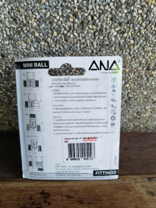 Van nước khóa góc/ Van nước chính hãng ANA 1915 van tê 3 ren ngoài 21mm - nhập khẩu Thái Lan