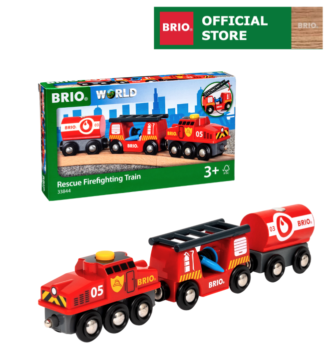 Brio Railway Brio Emergency Fire Engine Fire Station Brio Rescue