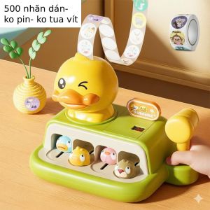 Đồ Chơi Đập Chuột Hình Vịt Con Nhận Thưởng – Tăng Phản Xạ & Vận Động Tay Cho Bé Mới Nhất 2026