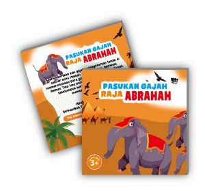 Buku Cerita Anak Bergambar / Buku Dongeng Anak / Seri Kisah Inspiratif Bilingual / Buku Cerita Anak Islam / Full Colour /rosi sean