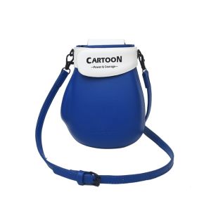 XIMESHAO ตะขอและห่วงสำหรับยึด ถุงมือมวยสำหรับใส่โทรศัพท์ หัวเข็มขัดแม่เหล็กแม่เหล็ก หนังพียู กระเป๋าคาดลำตัวถุงมือ ลำลองแบบสบายๆ น่ารักน่ารักๆ ถุงนวมสร้างสรรค์ สาวๆ