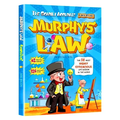 【big-discount】 Murphy‘s Law Comic Book For Kids A Graphic Novel Explaining Life Principles for Children 8-12 Years Fun Science Books