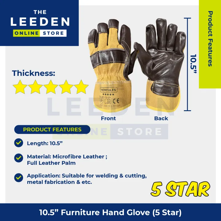 Hercules%20Furniture%20Hand%20Gloves%2010.5"%20by%20Leeden%20Online%20Store%20-%20Image%202