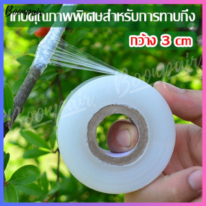 เทปพันกิ่งไม้ เทปเสียบยอด เทปติดตา ขนาด2นิ้วยาว150m