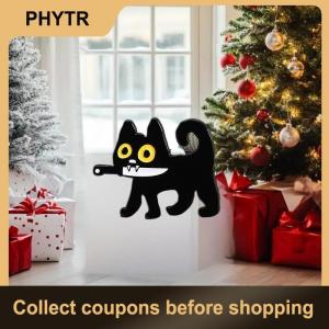 【PHYTR】 Japanese Cartoon Black Cat Series Alloy Brooch Metal Badge Lapel Pins Badges On Backpack Pines