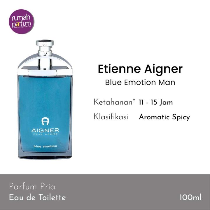 Etienne Aigner Parfum Original Blue Emotion Man 100 ML Lazada