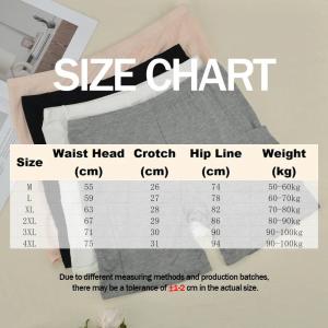 1pc Womens Plus Size Modal Safety Shorts Pants Tummy Control Anti-Slip No Trace Underwear with Pocket Stretchy Soft Leggings