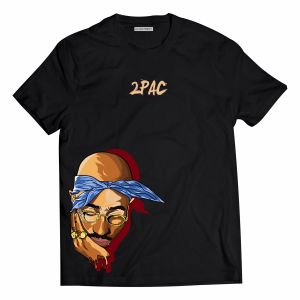 Baju CASUAL PRIDE 2PAC AMARU SHAKUR 2PAC01# Kaos Anime KEREN
