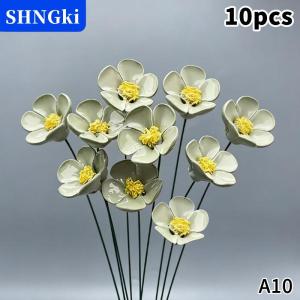[COD] 🔥🔥🔥SHNGki 6 8 10pcs gốm hoa nhân tạo quên-me-không hoa không bao giờ phai vĩnh cửu Hoa trang trí nhà mang lại vẻ đẹp và hy vọng