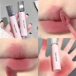 Matte Lipstick Lip Glaze Velvet Finish Long Lasting Transferproof Lightweight Daily Wear