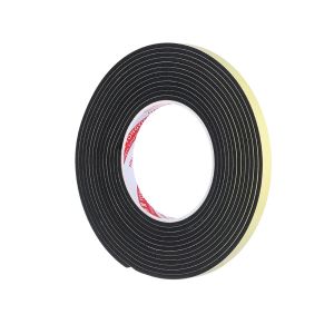 GRACETEN EVA Foam Sponge Tape 10M Strong adhesive Rubber Seal Strip Single-sided Waterproof Tape